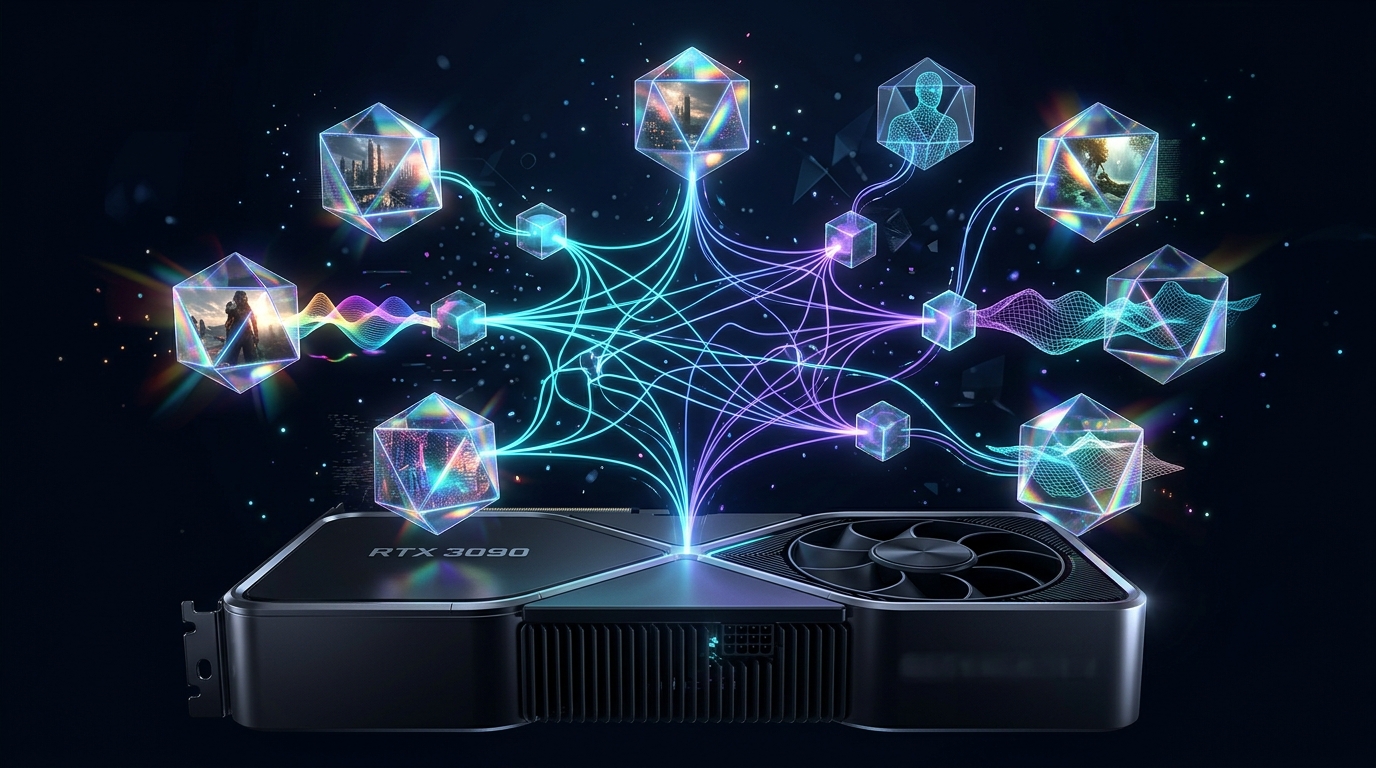 ComfyUI RTX 3090 Media Engine